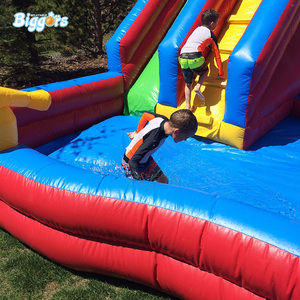 <strong>Large</strong> <strong>Slide</strong> Inflatable Water <strong>Slide</strong> With Pool for Sale PVC Commercial Use - Product Image 4