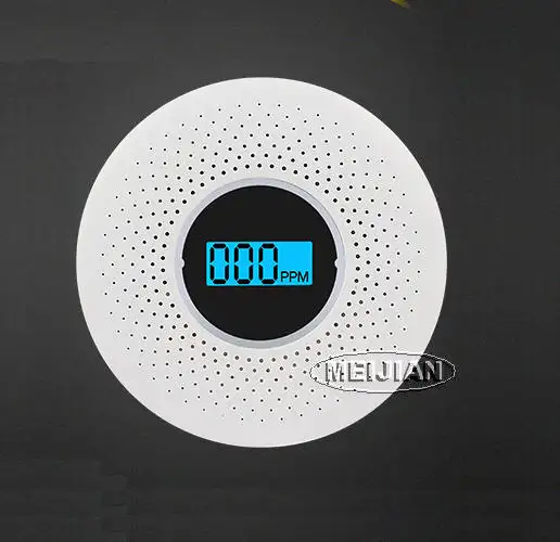 Wholesale standalone 3*1.5V Combo Detector Smoke and Carbon Monoxide 2 in 1 Detector