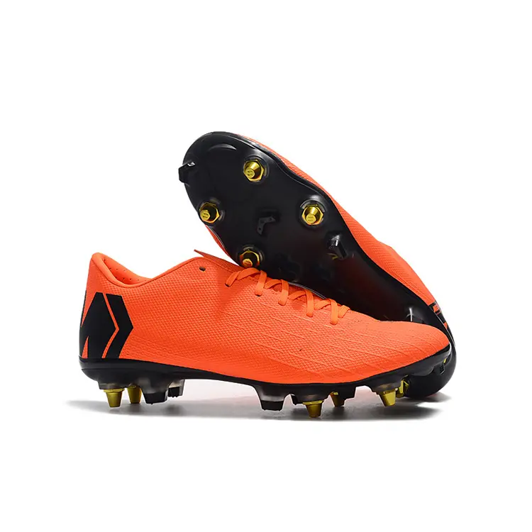 China supplier original football best custom logo outdoor cleats sole boots soccer shoes