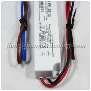 Meanwell IP67 1.5A <span class=keywords><strong>12</strong></span> <span class=keywords><strong>V</strong></span> 18 W <span class=keywords><strong>LED</strong></span> Conducteur Circuit 240 Volts <span class=keywords><strong>12</strong></span> Volts <span class=keywords><strong>Transformateur</strong></span> LPH-18-<span class=keywords><strong>12</strong></span> - Product Image 2