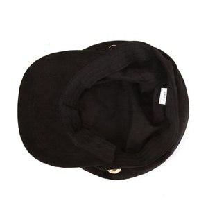 Gorro de pescador de violinista griego de algodón para hombre decorado con cuerda negra lisa - Product Image 4