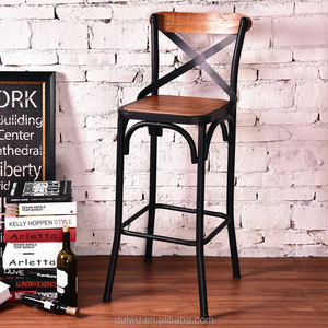 2016 <span class=keywords><strong>italie</strong></span> style métal Industriel bar meubles grand bar chaise haute pour vente - Product Image 1