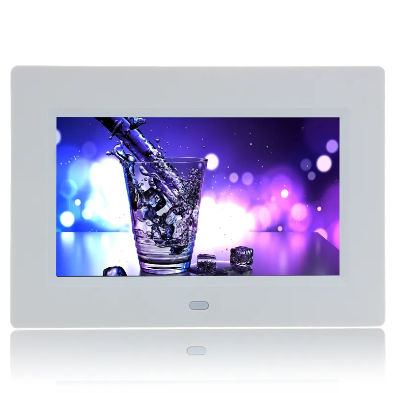 Многофункциональный рекламный ЖК-экран 7 дюймов цифровая фоторамка
