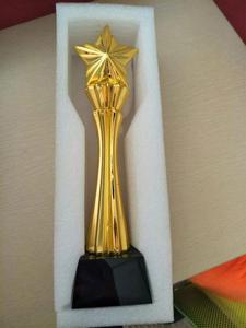 Nhựa đúc pha lê mảng bám Trophy Hiệu ứng kim loại Handmade Pha Lê thủ công sản phẩm - Product Image 3