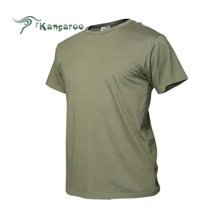 Slim Fit Летние удобные мужские физические поля обучение хлопок специальные армейская футболка военные для мужчин