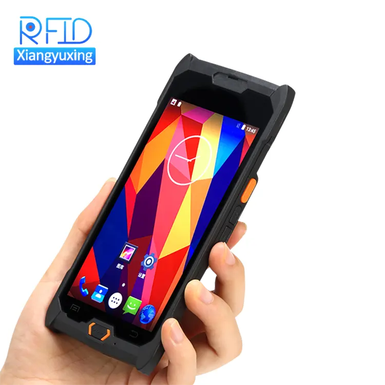 New 5 Inch Wireless Courier QR Code Barcode Laser Scanner Android 4G Rugged Handheld PDA