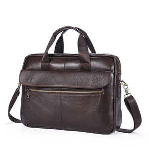 personnalisé 1117 Mode Café <span class=keywords><strong>Ordinateur</strong></span> Portable D'affaires Sac À Main Meilleur <span class=keywords><strong>Serviette</strong></span> En Cuir pour <span class=keywords><strong>homme</strong></span> Avec Bandoulière - Product Image 1