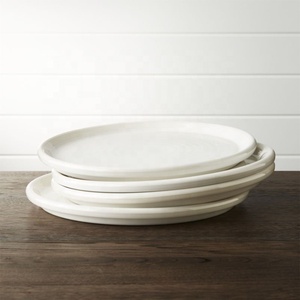 Productos para el hogar vajilla liso redondo blanco a granel china <span class=keywords><strong>platos</strong></span> de porcelana - Product Image 2
