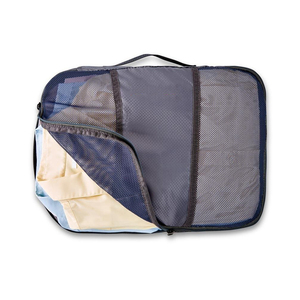 Ensemble de 3 cubes de compression de <span class=keywords><strong>voyage</strong></span> en nylon imperméables avec <span class=keywords><strong>sac</strong></span> à linge et <span class=keywords><strong>sac</strong></span> à chaussures pour ranger les vêtements et les articles de toilette - Product Image 4