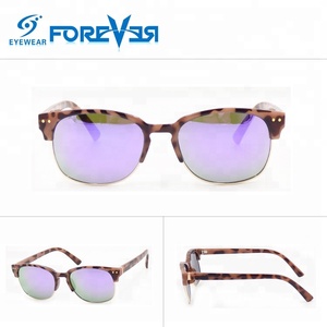 Medio marco polarizado púrpura lente baratos <span class=keywords><strong>mujer</strong></span> <span class=keywords><strong>gafas</strong></span> <span class=keywords><strong>de</strong></span> <span class=keywords><strong>sol</strong></span> <span class=keywords><strong>de</strong></span> moda - Product Image 4