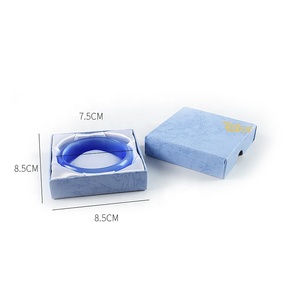 Tapa Base caja de regalo para pulsera de embalaje Mini cuadrado de papel de joyería caja de cd paquete joya caja regalo caja