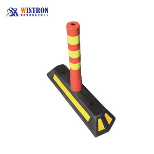 Divisores de Carril de Goma al por Mayor para Seguridad Vial, Postes Delimitadores con <span class=keywords><strong>Base</strong></span> - Product Image 4
