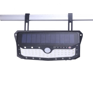 2024 wason New ngoài trời 57 LED năng lượng mặt trời vườn tường ánh sáng siêu sáng 4 Chế độ USB sạc chuyển động kích hoạt An ninh ánh sáng - Product Image 3