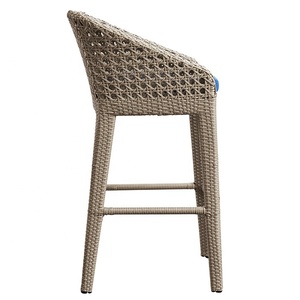 <span class=keywords><strong>Taburete</strong></span> de mimbre al aire libre moderno Bar mesa y silla - Product Image 4