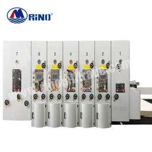 Automático de caja de cartón corrugado de alta velocidad flexográfica plenamente ranuradora de impresión de la máquina - Product Image 1