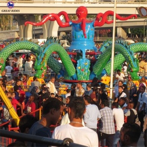 Popular al aire libre feria máquina <span class=keywords><strong>de</strong></span> juegos 30 asientos bailando pulpo grande en venta, para - Product Image 4