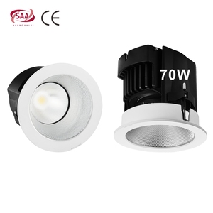 Hh32 24vdc high 3000 lumen 70w 60w 50w <strong>55w</strong> harga lampued project 150mm module dali dimmable anti glare ceiling <strong>led</strong> <strong>downlight</strong> <strong>downlight</strong> cn gua - Product Image 6