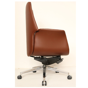 Abuso de <span class=keywords><strong>Alcohol</strong></span> <span class=keywords><strong>y</strong></span> Drogas (AODA alta elegante marrón PU silla de oficina de cuero Gerente de Oficina silla - Product Image 3