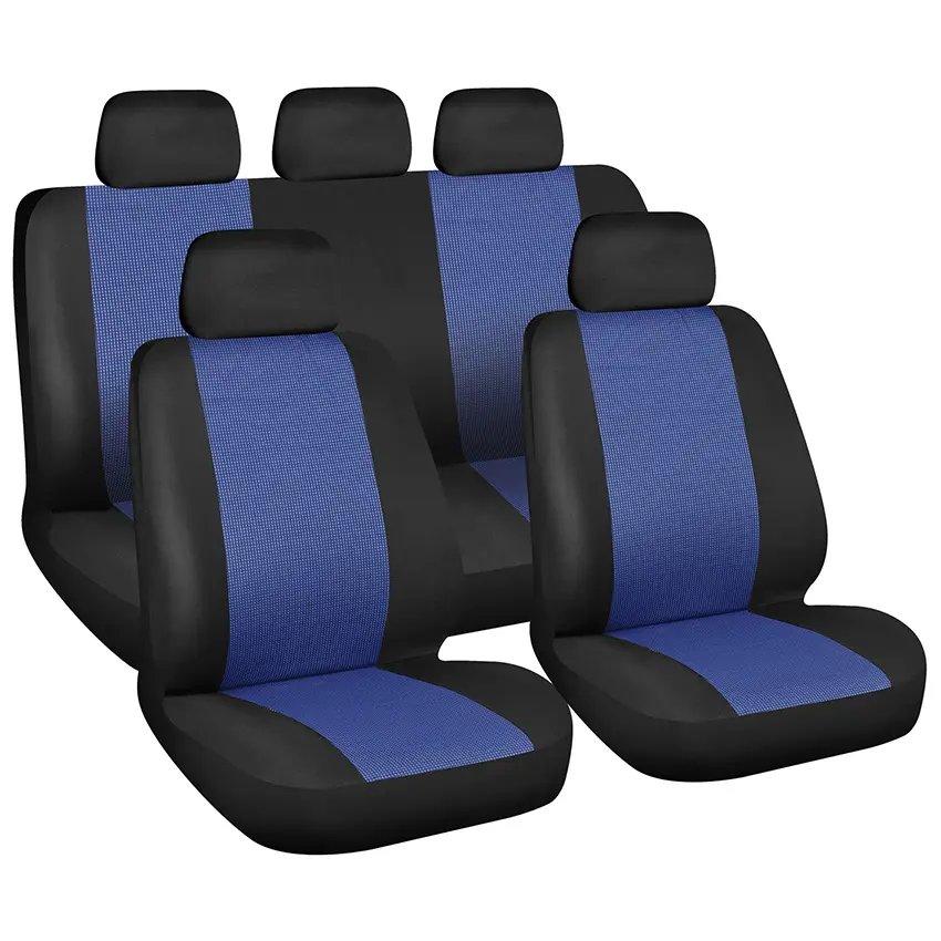 9 adet evrensel kumaş araç koltuk kılıfı farklı renkler mevcut
