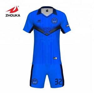 2019 newest fashion football Design European グローバルサッカーユニフォーム for sale online - Product Image 5