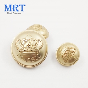 Sans Nickel en métal bouton doré pour les vêtements féminins - Product Image 2