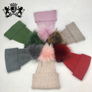 Prezzo di fabbrica adulti all'ingrosso personalizzato Pom Hat Wolly cappello Pom <span class=keywords><strong>Beanie</strong></span> - Product Image 6