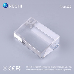 RECHI — carte de prix magnétique en acrylique, carte de table forte, verticale, trapézoïdale, pendule, introduction, support, panneau - Product Image 3