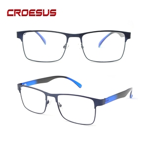 Kính Đọc Sách Cho Nam, Kính Bản Lề 2 Tông Màu, Chất Lượng Cao, Mỏng, Thời Trang Mùa Xuân - Product Image 3