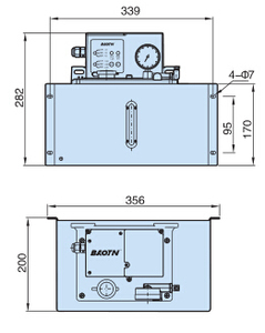 BAOTN pompe de distribution lubrification électrique basse pression pompe à huile pompe hydraulique à engrenages système de lubr - Product Image 2