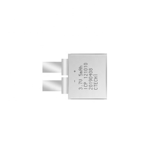 Fuente de fábrica CTECHi, Micro batería de tarjeta OTP de celda de película delgada más pequeña de 3,7 V y 5mAh de 2, 1 unidad - Product Image 3
