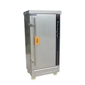 Food processing production gas rice steamer cabinet