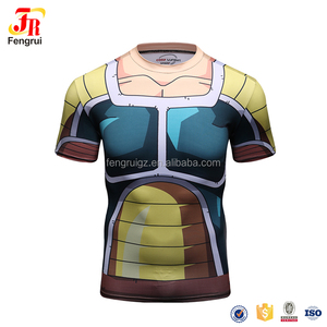 Marvel anime japonés <span class=keywords><strong>Dragon</strong></span> <span class=keywords><strong>Ball</strong></span> Z <span class=keywords><strong>Super</strong></span> Saiyan cute Kid Goku 3D DBZ camisetas Compression fitness camisetas - Product Image 3