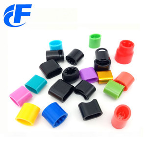 Đầy Màu Sắc Nhựa Lễ Hội Vải Bracelet Một Cách Trượt Nhựa Nút Dây Đeo Cổ Tay Khóa - Product Image 2