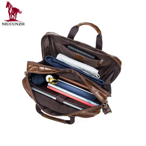 OEM ODM personalizado negocios de cuero mensajero portátil bolso maletín importación al por mayor bolso de mano de China - Product Image 6
