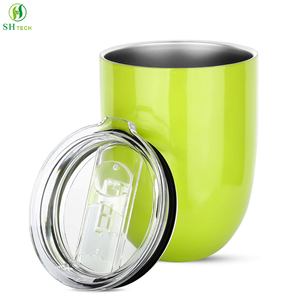 10 oz doble-aislado Stemless copas de acero inoxidable vaso taza con tapas para <span class=keywords><strong>vino</strong></span> - Product Image 1