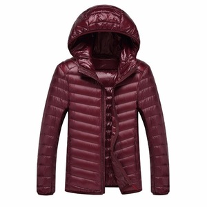 Top Sale inverno autunno con cappuccio manica lunga con cerniera Up <span class=keywords><strong>piumino</strong></span> ispessito per gli uomini