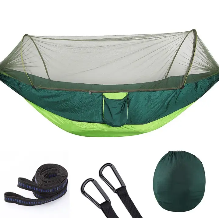 Union promo Doppel reise Nylon Camping Hängematte Ultraleichte tragbare Hängematte für 2 Personen