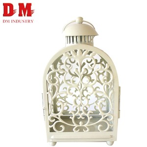 Alta calidad barato decoración hierro forjado vela linternas - Product Image 3