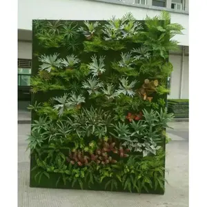 Kunstmatige Plant Muur Verticale Tuin Groene Muur Modulaire Groene Muur Systeem