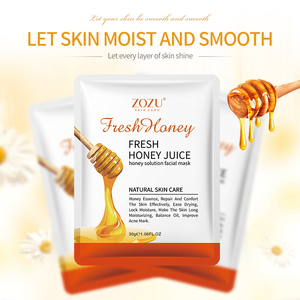 Laizozu — masque cosmétique <span class=keywords><strong>bioaqua</strong></span> au miel et <span class=keywords><strong>aloe</strong></span> <span class=keywords><strong>vera</strong></span>, soin pour le visage, masque hydratant, soin de la peau - Product Image 3