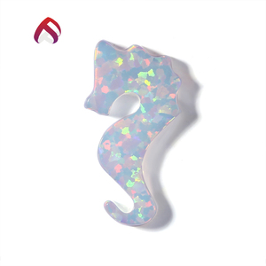 Máquina de corte <span class=keywords><strong>blanco</strong></span> ópalo sintético logo de la paz de cuentas - Product Image 4