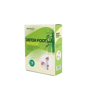 クレンジングフットパッチ/ハーブ竹酢デトックスフットパッチ - Product Image 1