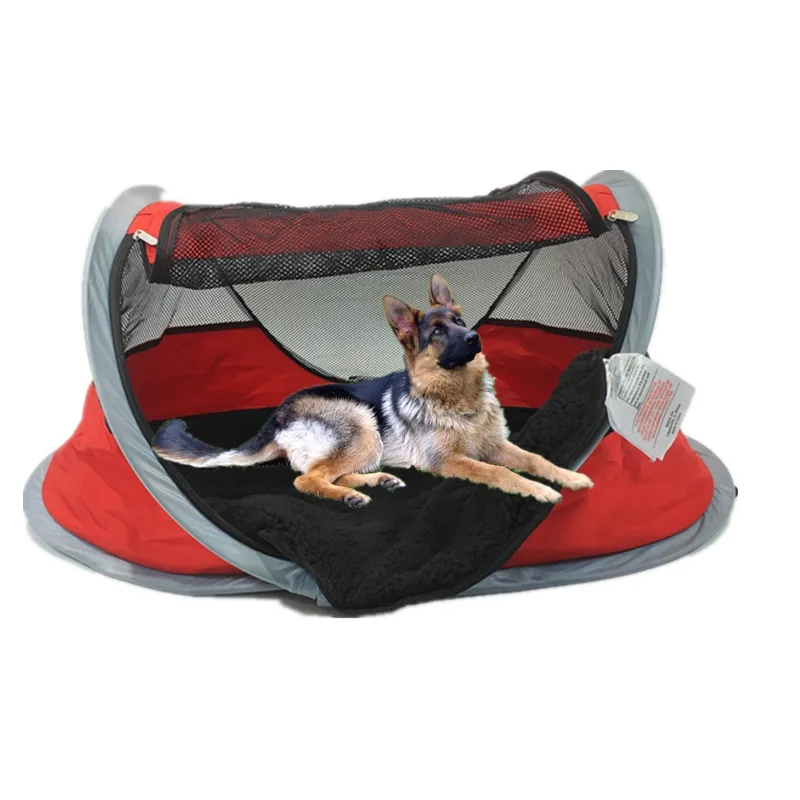 Çadır karyoları kafes köpekler kediler için taşınabilir görüş Pop Up şezlong çadır güverte
