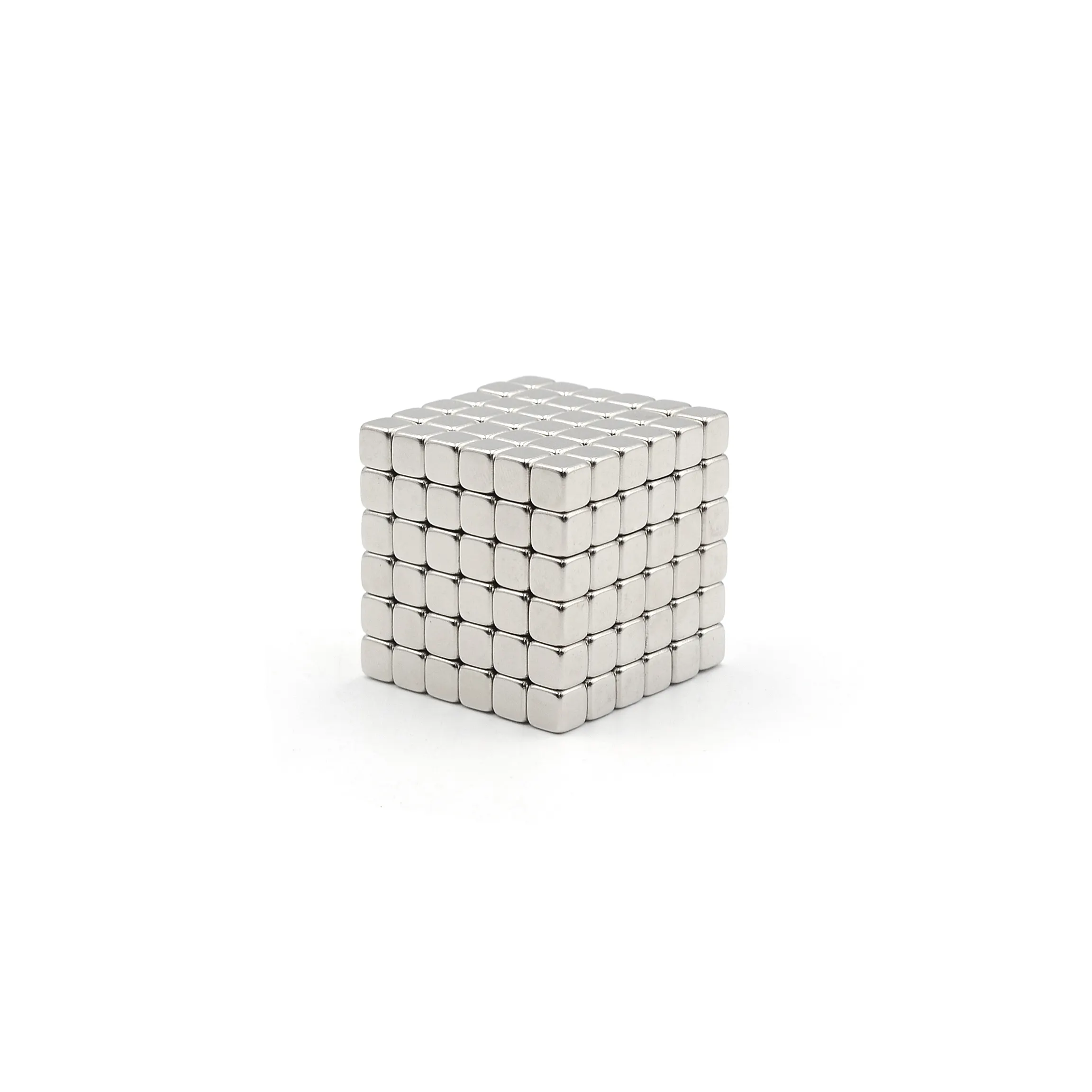 20 trozo de neodimio cubo imanes imán cubo 3x3x3 mm n45 niquelados