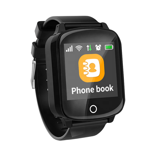 IP67 BR GPS+WiFi+LBS Position SOS Calling Talking Elderly Watch GPS Tracker for Blind Blood Pressure