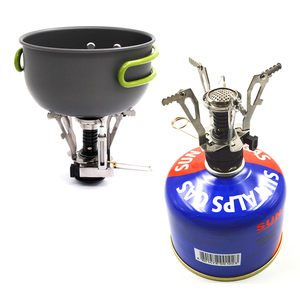 Petit bois en acier portable camping poêles mini poêle à granulés - Product Image 6