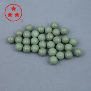 Green Color Porcelain Vibratory Grinding Ball Abrasive for Fine Polishing