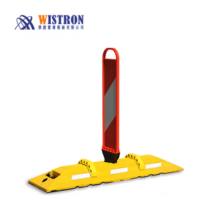 Divisores de Carril de Goma al por Mayor para Seguridad Vial, Postes Delimitadores con <span class=keywords><strong>Base</strong></span> - Product Image 6