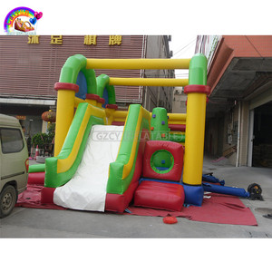Nhà Máy Giá vui ngoài trời trò chơi nhảy Inflatable Combo trượt bouncy lâu đài - Product Image 3