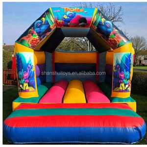 <strong>2025</strong> New Customize <strong>Trolls</strong> Jumping Castle Inflatables Bouncers for Kids - Product Image 3